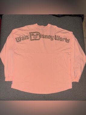 Walt Disney World Pink Long Sleeve Spirit jersey Unisex XL